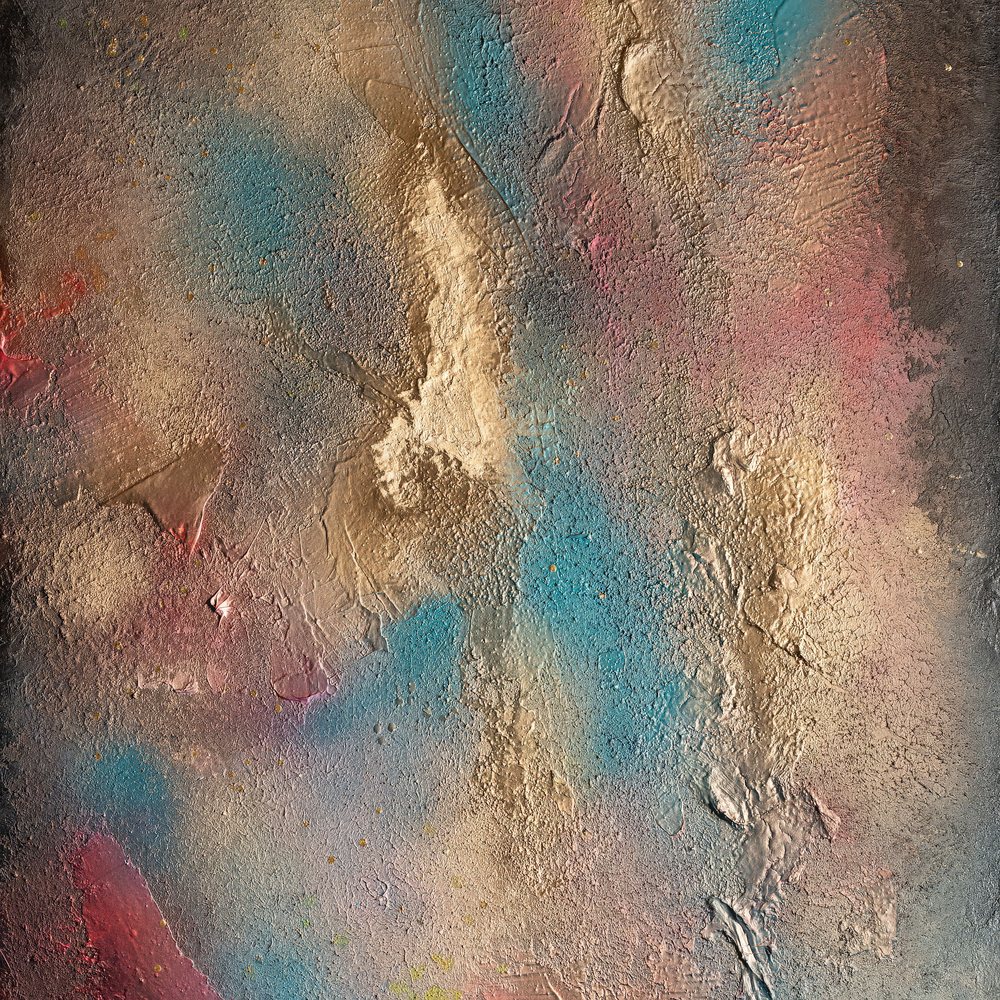 Abstract Dreamscape: A Fusion of Colors and Textures