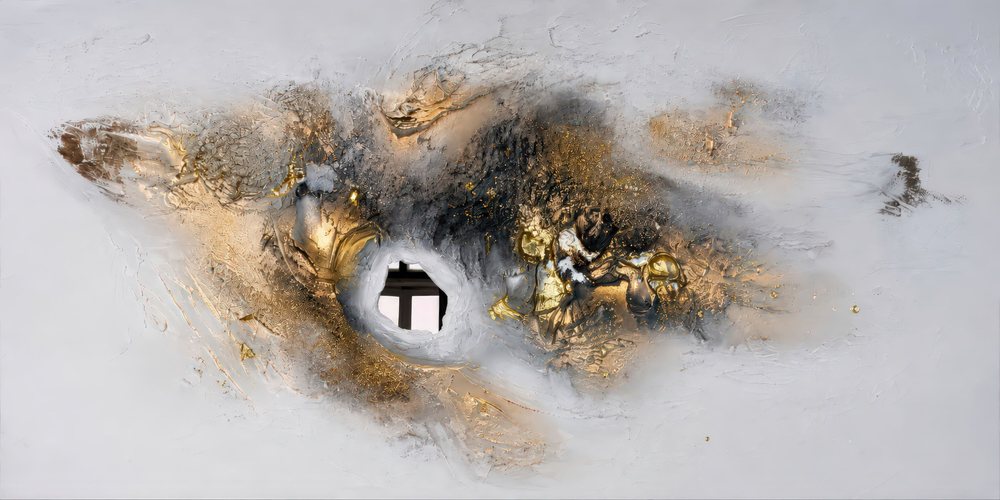 Portal in White Gold